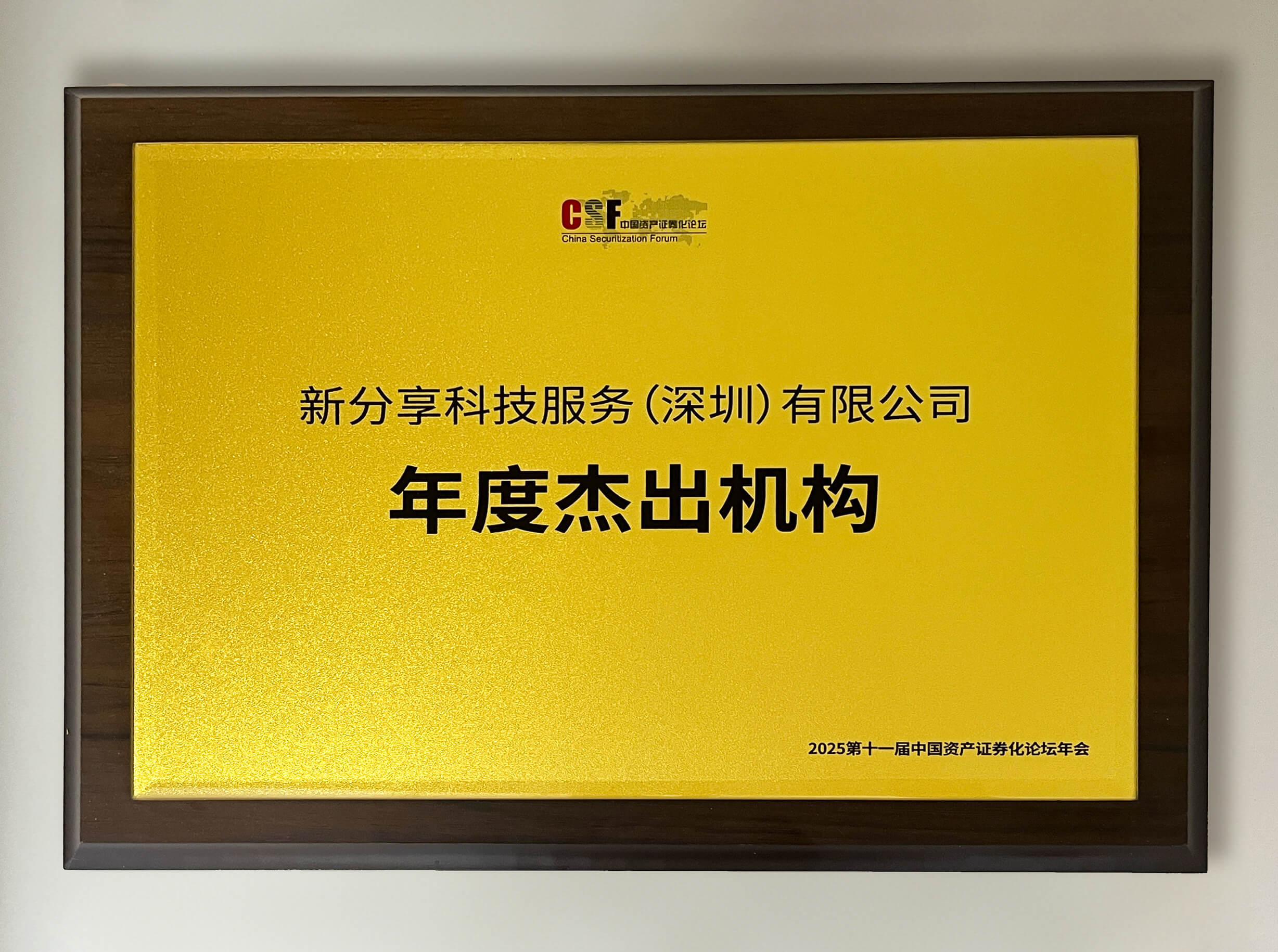 新分享年度杰出机构